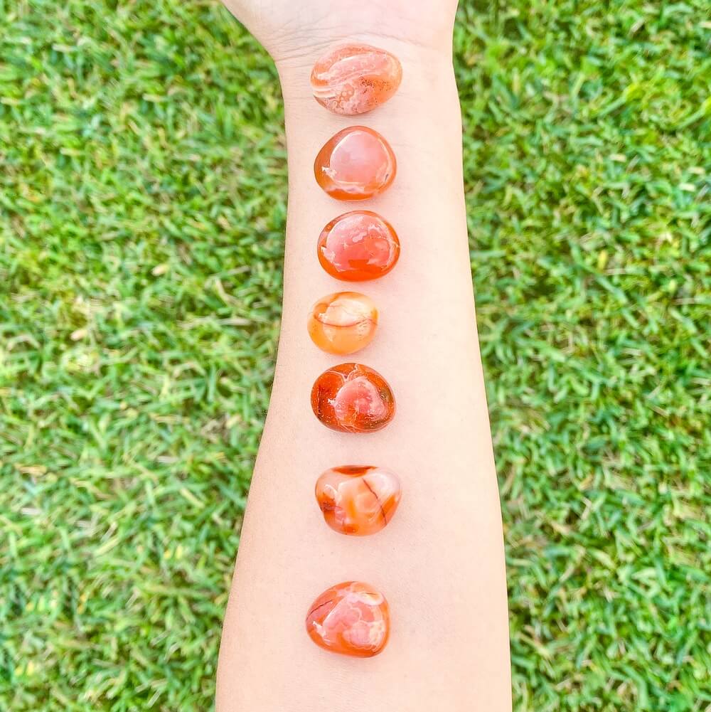 Shop for Carnelian Tumbled Stone - Carnelian Healing Crystal at Magic Crystals. Red carnelian stone and more? Shop for carnelian tumbled stones, and carnelian jewelry with FREE SHIPPING AVAILABLE. Carnelian Jewelry for LEADERSHIP and COURAGE.
