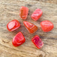 Shop for Cherry Quartz Stone and Cherry Quartz Polished Crystal at Magic Crystals. Magiccrystals.com carries a wide variety of quality cherry quartz. Cherry Quartz crystal is a healer for emotional wounds and can help with anger and tension.
