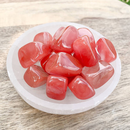 Shop for Cherry Quartz Stone and Cherry Quartz Polished Crystal at Magic Crystals. Magiccrystals.com carries a wide variety of quality cherry quartz. Cherry Quartz crystal is a healer for emotional wounds and can help with anger and tension.