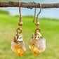 Check out our CITRINE Earrings - Birthstone, Raw Stone Jewelry, Dangle Earrings, Healing Crystals, Golden Earrings when you shop at Magic Crystals. What is Citrine? Citrine is a mineral, member of the Quartz family. Citrine Crystal meaning is ABUNDANCE and MOTIVATION. Citrine stone benefits and more.