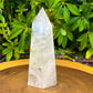 Clear Quartz Obelisk - Clear Quartz Tower at Magic Crystals. These Vesuvianite obelisks hold a power all their own as they symbolize the ancient obelisks found in Egypt. Shop Clear Quartz obelisks, wands, and pencil points. Crystal Clear quartz is the most recognized type of crystal. FREE SHIPPING AVAILABLE. Clear-Quartz-Obelisk-c