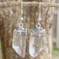 Looking for clear quartz jewelry? Well look no further! Shop at Magic Crystals for the best clear quartz quality available. We carry a wide variety of clear Clear Quartz Earrings, Raw Jewelry, Dangle Earrings with FREE SHIPPING available. Check out magiccrystals.com - Silver Jewelry - magiccrystals.com