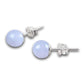    Clear-Quartz-Eye--Stud-Beaded-Earrings-Magic-Crystals-Stud-Earrings-8mm . Minimaliat atud earrings for women
