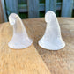    Clear-Quartz Witch-Hat. Looking for Carved Gemstone? Shop at Magic Crystals for Beautiful Crystal Witch Caps made of genuine Fluorite, Opalite, Amethyst, Clear Quartz, Black Obsidian. Gemstone Hand Carved Wizard Magic Hat Statue Decoration, Reiki Healing Quartz Sculpture, Powwow Hat. Home Decor. Gemstone 2" - Witches Hat.