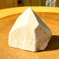 Cream moonstone Power Point - Looking for a Polished Point - Stone Points - Crystal Points - Power Point - Crystal Point Large - Crystal Point Tower - Stone Point? MagicCrystals.com has a wide variety of crystal points to power you grid!. These are used as an Alter Crystal Tower.  Magic Crystals offers free shipping! Crystal Grid Point