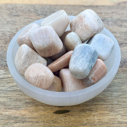 Cream Color Rocks Tumbled Cream Moonstone Stone - Healing Crystal - MAGIC CRYSTALS ...