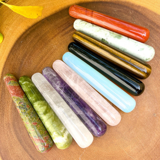 Looking for Stone wands? Shop our Crystal Massage Yoni Wand collection at Magic Crystals. Magiccrystals.com carries Yoni Wand - Polished Rock Mineral - Healing Crystals and Stones - Reiki Stick Specimen and more! Enjoy FREE SHIPPING, and genuine jade crystals. Crystal Massage Wand.