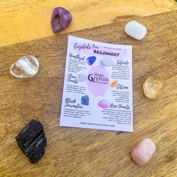 Crystals For Beginners Set Stones for beginners Magic Crystals
