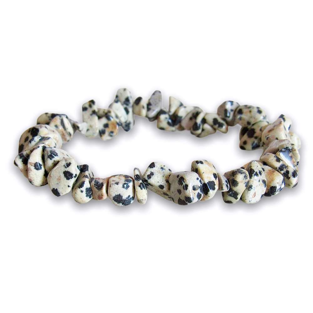 Dalmatian-Jasper-Bracelet. Check out our Gemstone Raw Bracelet Stone - Crystal Stone Jewelry. This are the very Best and Unique Handmade items from Magic Crystals. Raw Crystal Bracelet, Gemstone bracelet, Minimalist Crystal Jewelry, Trendy Summer Jewelry, Gift for him and her. 