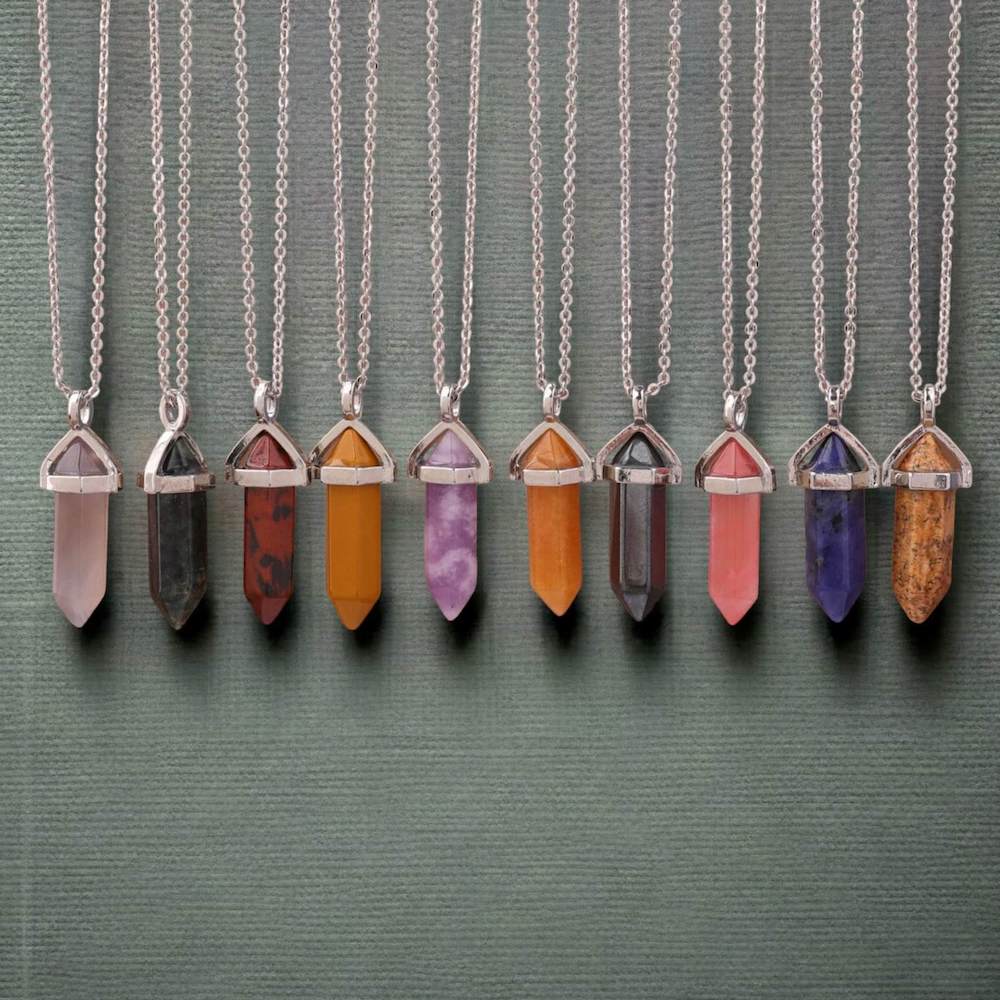 Double-Point-Gemstone-Necklace