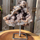 Buy Magic Crystals Pink Amethyst Cluster #D -  Amethyst Spirit Quartz, Purple Amethyst Point, Stone Point, Crystal Point, Amethyst Stones on stand at Magic Crystals. Natural Amethyst Gemstone for PROTECTION, PEACE, INSPIRATION. Magiccrystals.com offers FREE SHIPPING and the best quality gemstones. 