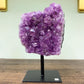 Druzy Amethyst Cluster on A Stand - #D