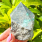 Emerald Power Point - Looking for a Polished Point - Stone Points - Crystal Points - Power Point - Crystal Point Large - Crystal Point Tower - Stone Point? MagicCrystals.com has a wide variety of crystal points to power you grid!. These are used as an Alter Crystal Tower.  Magic Crystals offers free shipping! Crystal Grid Point