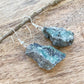 Buy raw emerald earrings, silver dangle earrings, emerald crystal earrings, Natural Emerald stone, healing crystals and stones at MagicCrystals.com . Magic Crystals carries a wide variety of Natural Emerald Gemstone for HEALING and PROSPERITY. Magiccrystals.com offers the best quality gemstones.
