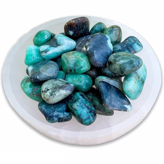 Buy Magic Crystals Emerald Tumbled Stone, Emerald Stone, green Emerald Point, Emerald Polished Stone, Crystal Point, Emerald Stone at Magic Crystals. Natural Emerald Gemstone for HEALING and PROSPERITY. Magiccrystals.com offers the best quality gemstones.