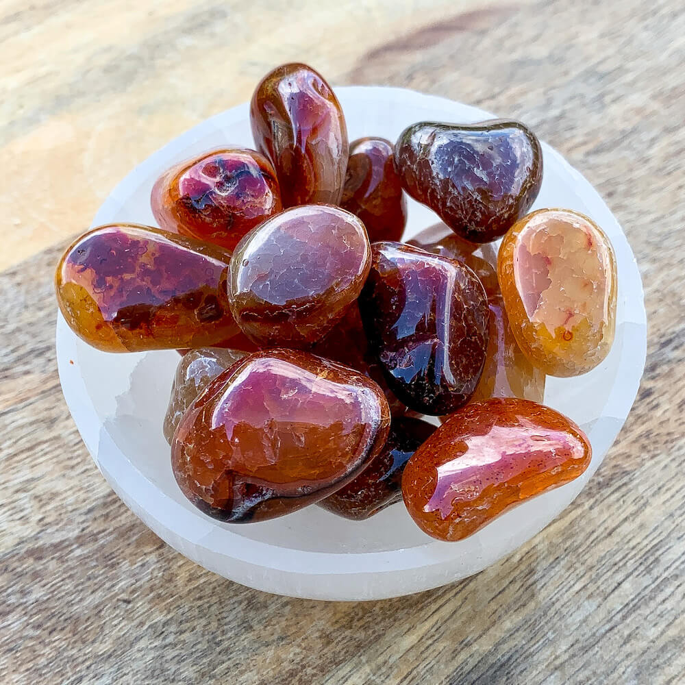 Shop for Fire Agate Tumbled Stone - Agate Healing Crystal at Magic Crystals. Red carnelian stone and more? Shop for carnelian tumbled stones, and carnelian jewelry with FREE SHIPPING AVAILABLE. Carnelian Jewelry for LEADERSHIP and COURAGE.