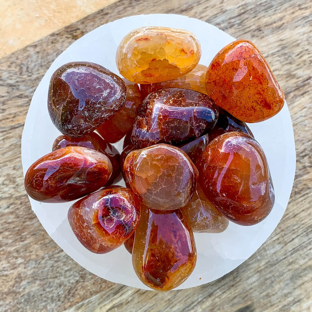 Shop for Fire Agate Tumbled Stone - Agate Healing Crystal at Magic Crystals. Red carnelian stone and more? Shop for carnelian tumbled stones, and carnelian jewelry with FREE SHIPPING AVAILABLE. Carnelian Jewelry for LEADERSHIP and COURAGE.