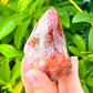 Shop for Rainbows! Fire Quartz Flame, Hematoid Quartz Freeform, Fire Quartz Freeform, Hematoid Quartz Freeform, Crystal Flame at Magic Crystals. Red carnelian stone and more? Shop for carnelian flame stones, and carnelian jewelry with FREE SHIPPING AVAILABLE. Carnelian Jewelry for LEADERSHIP and COURAGE.