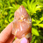 Looking for Flower Agate flame/ Flower agate flame carving/ Agate flower carving/ Cherry Blossom Agate carving? shop at Magic Crystals for Flower Agate flame with FREE SHIPPING available. Flower agate can be used to re-bloom the feminine side of all persons. GEMSTONE flame carving. High quality crystals.