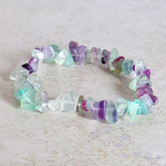 Fluorite-Bracelet. Check out our Gemstone Raw Bracelet Stone - Crystal Stone Jewelry. This are the very Best and Unique Handmade items from Magic Crystals. Raw Crystal Bracelet, Gemstone bracelet, Minimalist Crystal Jewelry, Trendy Summer Jewelry, Gift for him and her. 