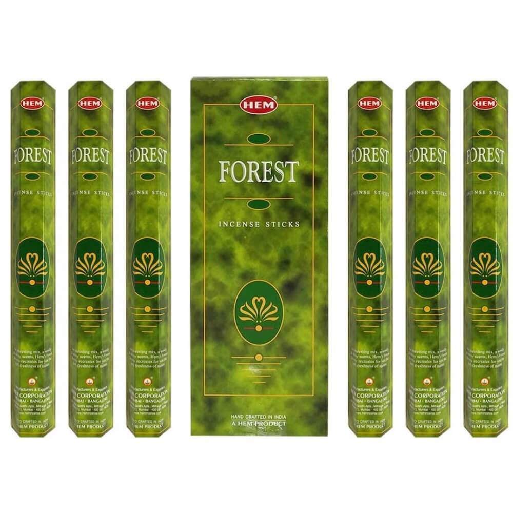 Shop for Hem Forest Incense Sticks Natural Fragrance, Poder Divino at Magic Crystals. Free Shipping Available. 6 tubes of 20 sticks, 120 sticks total. Quality Incense. Hem is known throughout the world for producing traditional incense made from quality woods, flowers, resins, and essential oils.