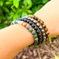 The Gemini Bracelet Zodiac Set from Magic Crystals is perfect and designed for people whose sun sign is Gemini to stay Confident, lively, and sociable. It blends Moss Agate, Hematite, Tiger Eye, and Black Obsidian. Best Gemini crystals and Gemini Zodiac Pack gift for birthdays, Christmas, mother's day