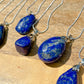 Check out our Lapis Lazuli Stone Necklace - Lapis Lazuli Jewelry from Afghanistan for the very best in unique, handmade pieces from Magic Crystals. Lapis Lazuli free-form necklace, Throat & Third Eye Chakra healing Lapis Lazuli pendant, Healing Crystal Lapis Lazuli Jewelry, Natural stones necklace, Crystal Necklace. 