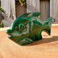 Genuine Malachite. Shop at Magic Crystals for Small Genuine Malachite Fish - A  - Natural Malachite Fish Carving from Congo. Malachite Animal, Gifts for Her, Gifts for Him, Crystal Gemstones, Home Decor. FREE SHIPPING AVAILABLE. Hand Carved Malachite Stone Fish, Home Decor, Crystal Healing, Mineral Specimen #1.