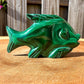 Genuine Malachite. Shop at Magic Crystals for Small Genuine Malachite Fish - B  - Natural Malachite Fish Carving from Congo. Malachite Animal, Gifts for Her, Gifts for Him, Crystal Gemstones, Home Decor. FREE SHIPPING AVAILABLE. Hand Carved Malachite Stone Fish, Home Decor, Crystal Healing, Mineral Specimen #1.