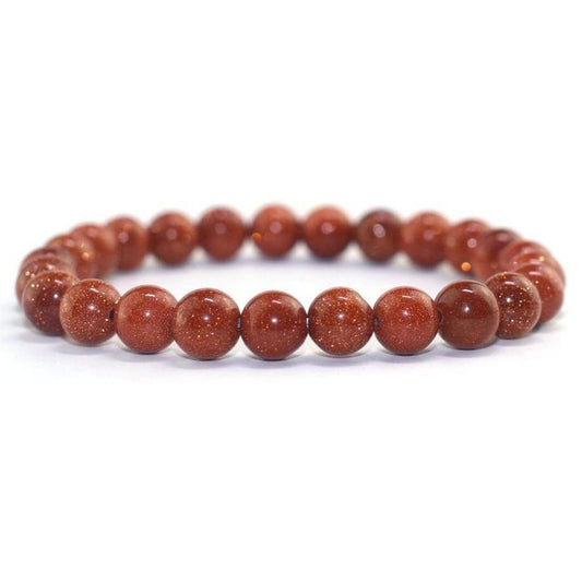 Looking for Goldstone Elastic Bead Bracelet - Goldstone Jewelry?  Shop at Magic Crystals for goldstone necklaces, goldstone earrings, and more. Goldstone is said to help attain one's goals. Goldstone is also said to help one stay calm and stabilize the emotions. FREE SHIPPING available.