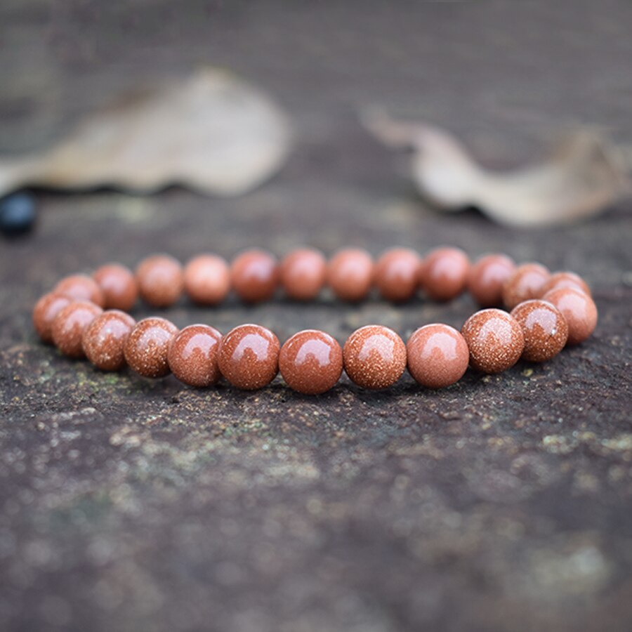 Looking for Goldstone Elastic Bead Bracelet - Goldstone Jewelry?  Shop at Magic Crystals for goldstone necklaces, goldstone earrings, and more. Goldstone is said to help attain one's goals. Goldstone is also said to help one stay calm and stabilize the emotions. FREE SHIPPING available.