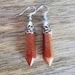Gemstone Dangling Earrings. Goldstone Dangle-Earrings. Looking Natural Stone Earrings - Dangling Crystal Jewelry? Show Jewelry at Magic Crystals. Natural stone, dangle earrings, and more. Crystal Single Point Earrings, Small Crystal Points, Healing Crystal Earrings, Gemstones, and more. FREE SHIPPING available.