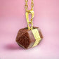  Goldstone Pendant Handmade Crystal Necklace - Stone Necklace