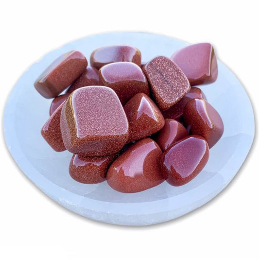 Buy Goldstone Tumbled Stones | Goldstone Polished Gemstones | Bulk Crystals at Magic Crystals. Shop for Tumbled Goldstone, Goldstone Stone, One Goldstone, Pocket Stone and Enjoy FREE SHIPPING. Goldstone is known as a protective warrior stone. It helps you get out of your head and back down to earth.