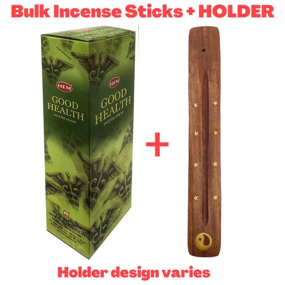Shop for HEM Good Health Incense Sticks Home Fragrance - Buena Salud Incienso at Magic Crystals. HEM is world famous for its traditional incense made from select woods, resins, florals and fine essential oils all blended skillfully with expert care and love. Their most widely known Precious line of incense.