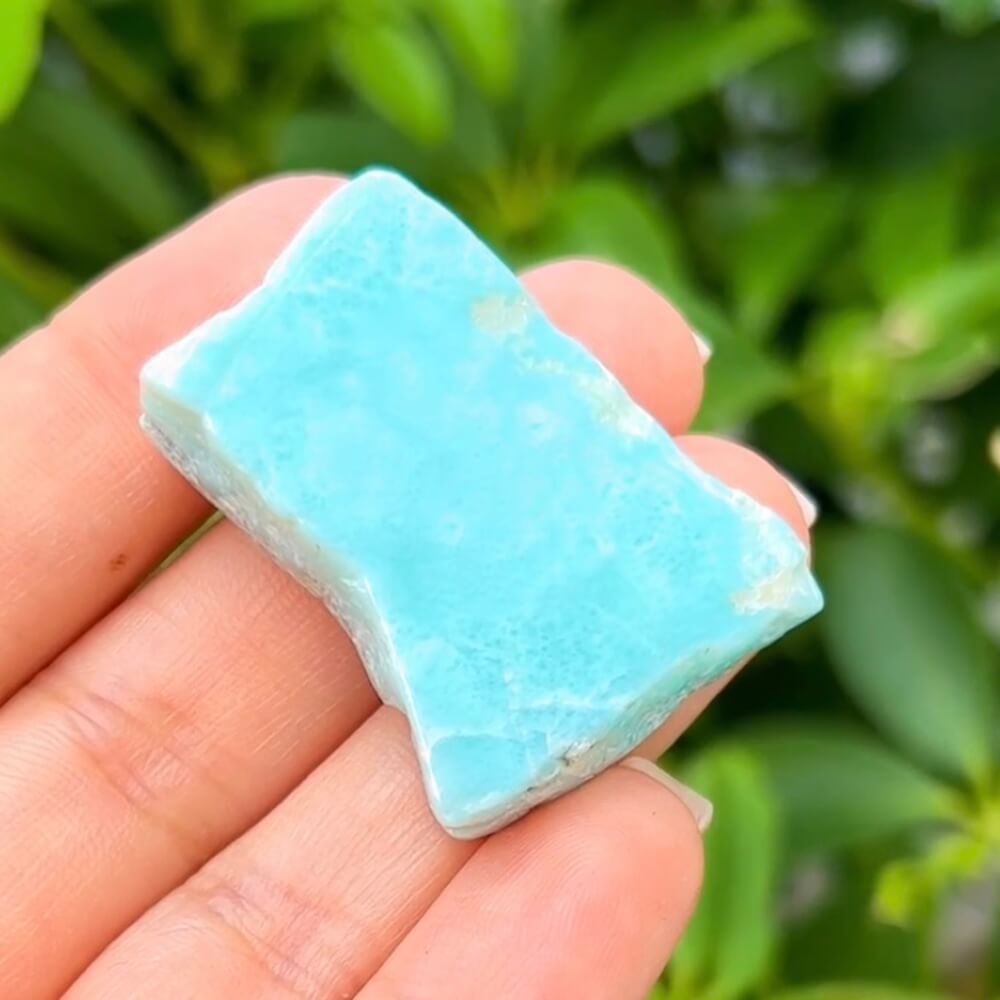 This lovely, rare, and spectacular mineral gem called Larimar is found in the Dominican Republic Ocean. Shop One Genuine Larimar Raw Rough stone at Magic Crystals. Gift For Her. Larimar gemstones. Find Larimar Crystal Stone, Beautiful Ocean Vibes with FREE SHIPPING available. Polished Larimar.  Grade A - Larimar from Dominican Republic - Double Polished.