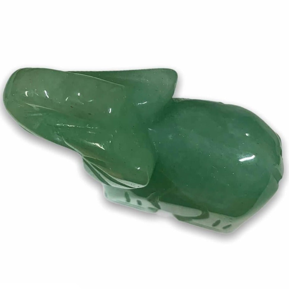 Looking for carved animals? Shop for our unique genuine green aventurine, Handmade Natural Crystal Carved, green aventurine elephant, crystal elephant, carved elephant, Quartz Crystal Elephant, Carving for Reiki healing. GREEN AVENTURINE Crystal ELEPHANT Shaped-Stone at Magic Crystals, with FREE SHIPPING available.