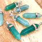Double Point Gemstone Necklace - Green Aventurine. Looking for a handmade Crystal Jewelry? Find genuine Double Point Gemstone Necklace when you shop at Magic Crystals. Crystal necklace, for mens and women. Gemstone Point, Healing Crystal Necklace, Layering Necklace, Gemstone Appeal Natural Healing Pendant Necklace. Collar de piedra natural unisex.
