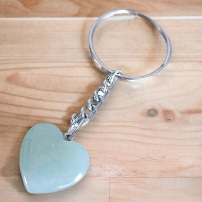 Green Aventurine Heart Keychain. Green Aventurine Keychain. Aventurine is one of the most powerful crystals for money. Green Aventurine Gemstone Keychain - Crystal Keychain at Magic Crystals. Double Point Keychains. Shop with free shipping available. We carry a wide variety of cat eyes keychains, gemstones, bracelets, earrings and handmade jewelry. 