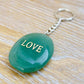 Green Aventurine Palm Stone.Green Aventurine Keychain. Aventurine is one of the most powerful crystals for money. Green Aventurine Gemstone Keychain - Crystal Keychain at Magic Crystals. Double Point Keychains. Shop with free shipping available. We carry a wide variety of cat eyes keychains, gemstones, bracelets, earrings and handmade jewelry. 