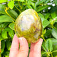Buy Green Opal HeaFreeform from Madagascar - Green Opal  - Green Opal stone quartz - healing crystals and stones when you shop at Magic crystals. Green Polished Stone with FREE SHIPPING. Green Opal Green Opal is a  calming and soothing crystal known for its cleansing and re-energizing properties. 