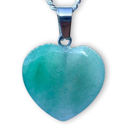    Green-Aventurine-Stone-Heart Pendant. Carnelian Stone Heart Necklace and Pendant. Check out our Love Heart Crystal Necklace, Love Stone pendant Necklace, Natural Gemstone Heart necklace, perfect Valentine gift for her. handmade pieces from Magic Crystals Carnelian necklace, chakra healing Carnelian pendant, Healing Crystal Carnelian Jewelry