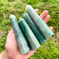 Looking for Green Jade Obelisk? Shop at Magiccrystals.com for Genuine Green Jade Obelisk - Jade Tower - Natural Stone Point - Jewelry Making Supplies and more! Magic Crystals offers FREE SHIPPING on quality crystals. Jade is associated with the heart chakra and increases love and nurturing.