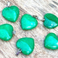 Green-Jasper-Heart Pendant. Carnelian Stone Heart Necklace and Pendant. Check out our Love Heart Crystal Necklace, Love Stone pendant Necklace, Natural Gemstone Heart necklace, perfect Valentine gift for her. handmade pieces from Magic Crystals Carnelian necklace, chakra healing Carnelian pendant, Healing Crystal Carnelian Jewelry