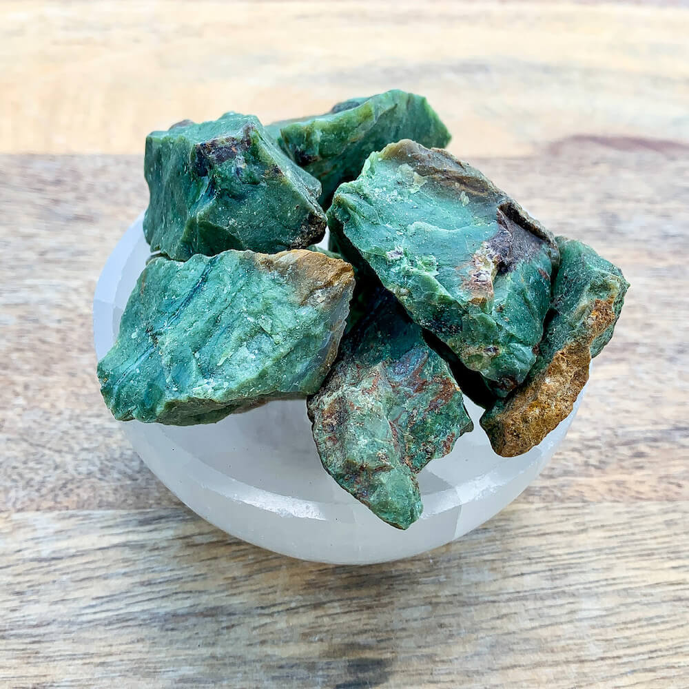 Looking for Opal Stone? Magic Crystals has Raw Green Opal Stone - Rough Green Stone with FREE SHIPPING available. Find Green Opal Raw Natural Stones. Raw Green Opal, Natural Opal and Heart Chakra stones.