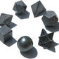 Crystal Sacred Geometry Platonic Solids Set