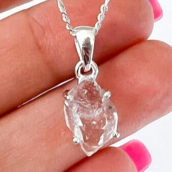 Herkimer Diamond Sterling Silver Necklace