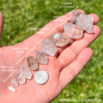Authentic Herkimer Diamond Crystal - Grade A