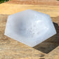 Looking for a selenite Hexagon bowl with Free Shipping? Shop at Magic Crystals for handcrafted Selenite Ritual Bowl, Charging Bowl, Selenite Alter Bowl, Selenite Bowls, Selenite Cleansing Bowls. Selenite quickly opens and activates the third eye, crown chakra, and the Soul Star chakra above the head.