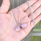 Looking for Unique Rose Quartz jewelry? Find Rose Quartz Necklace - Pink Rose Quartz Crystal Pendant - Horizontal Hexagonal Crystal Necklace - Pink Crystal Pendant - Healing Stone when you shop at Magic Crystals. Natural Rose Quartz Crystal Healing Pendant Necklace. Men's Rose Quartz pendant necklace. 